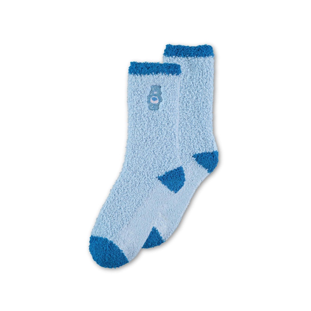 Care Bears - Grumpy Bear Fluffy Sokken - Blauw